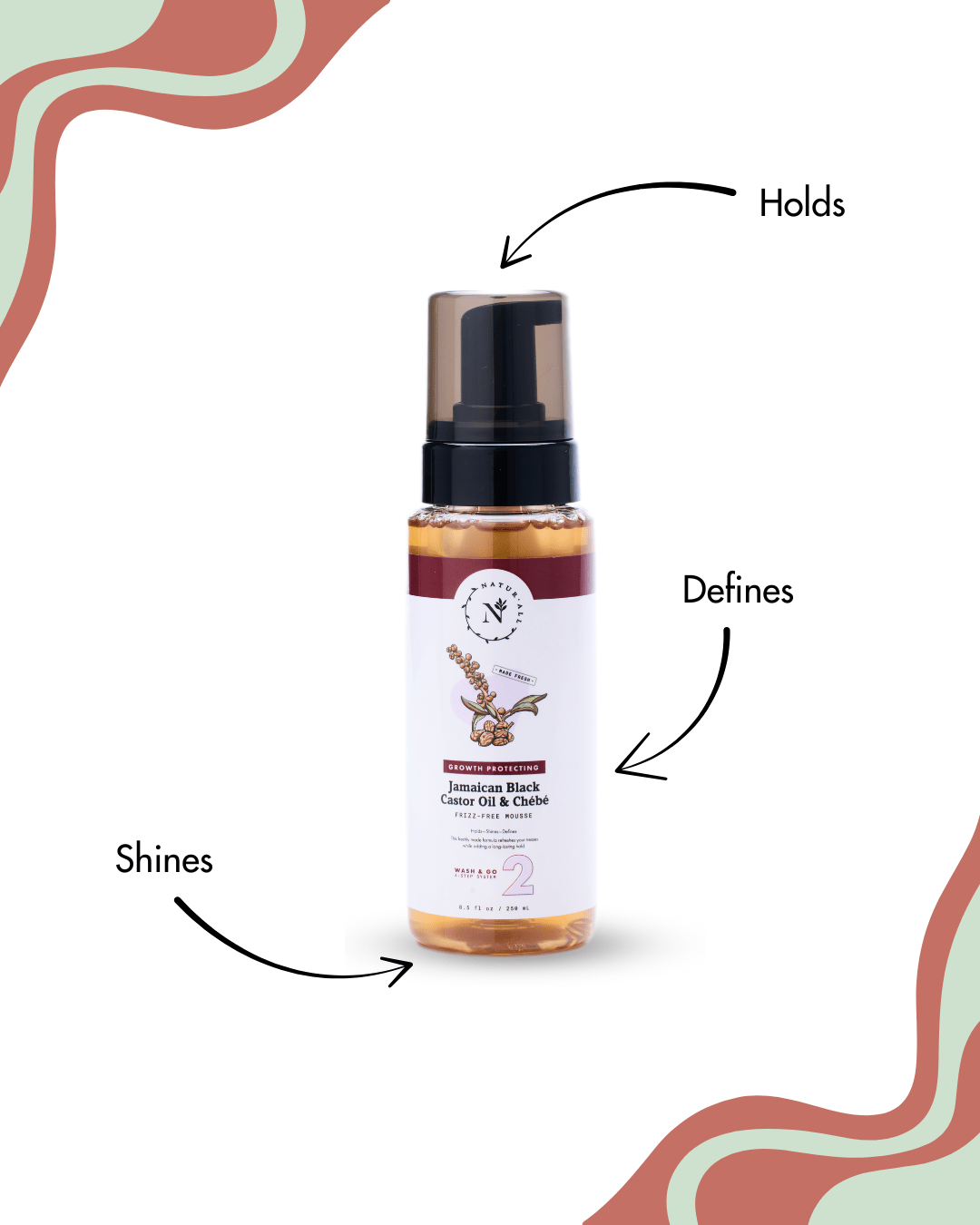 Jamaican Black Castor Oil + Chebe Styling Bundle