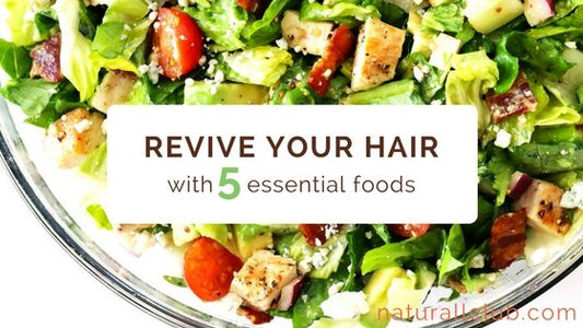 revive your natural hair with food