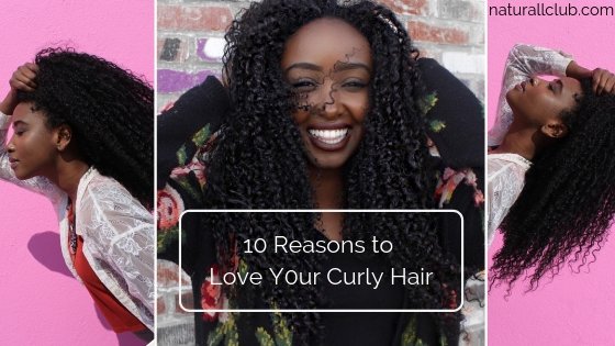 curly natural hair self love