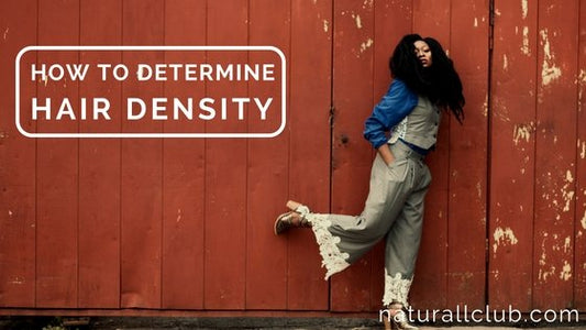 how to determine natural hair density