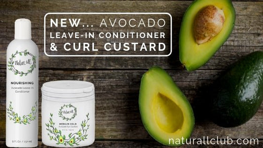 avocado leave in styling products