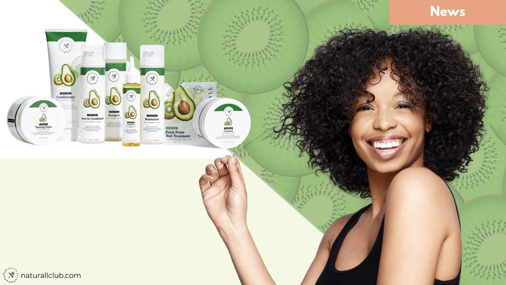 AvoKiwi- The Benefits of Avocado and Kiwi Fruit For Curly Hair - NaturAll