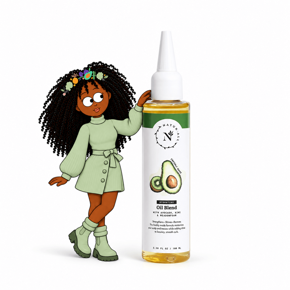 Ivy with Cold Pressed Avocado Oil with Meadowfoam+