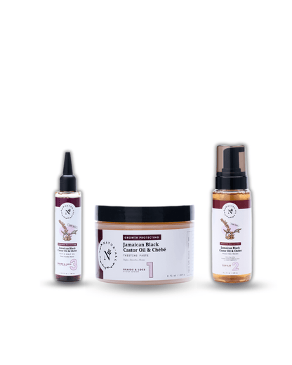 Jamaican Black Castor Oil + Chebe Styling Bundle