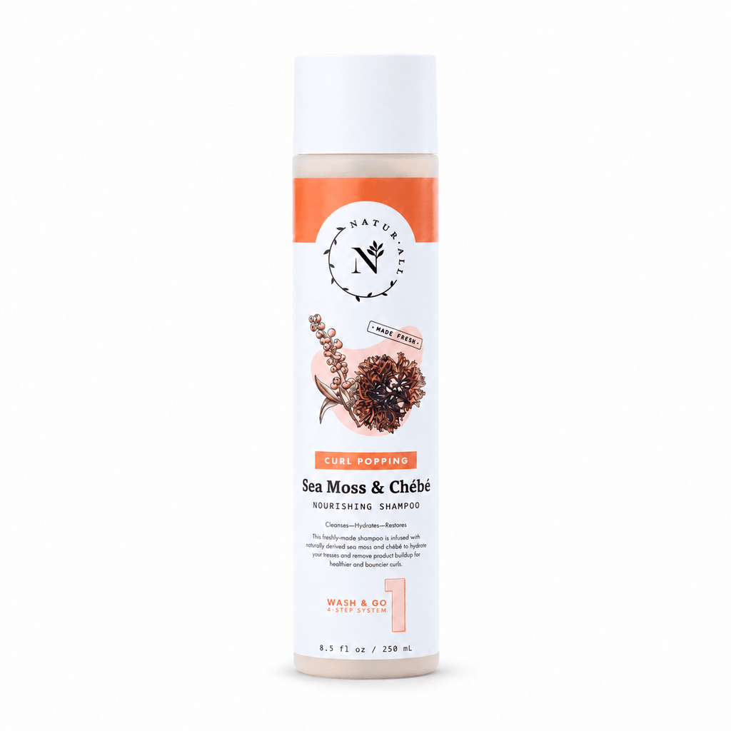 Wash & Go: Sea Moss and Chebe Shampoo