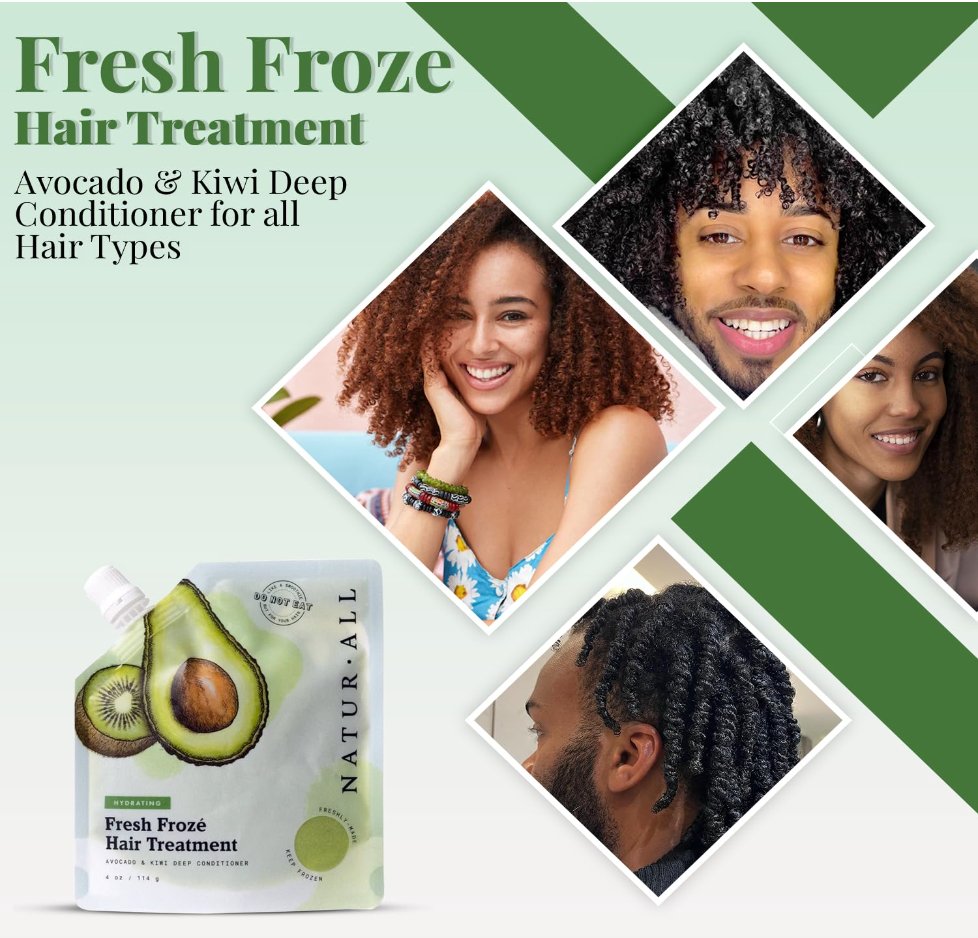 Tratamiento hidratante Fresh Frozé con aguacate + kiwi