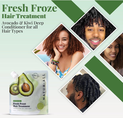 Tratamiento hidratante Fresh Frozé con aguacate + kiwi