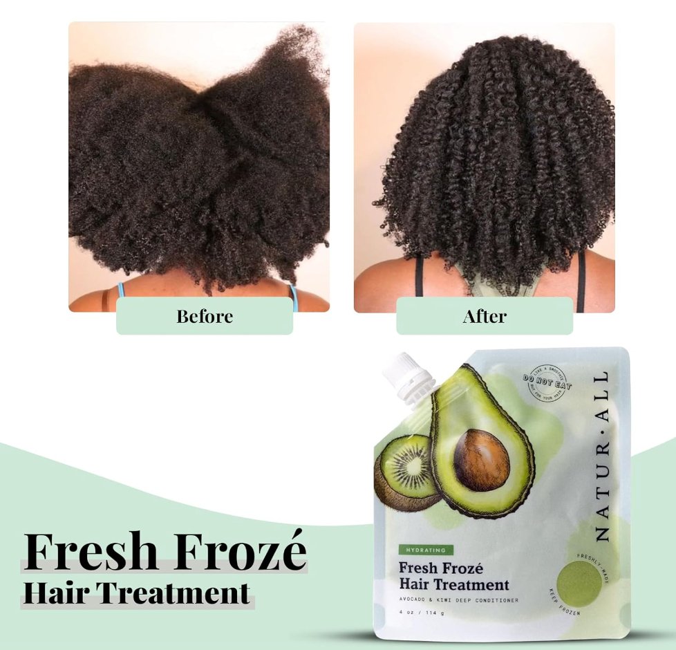 Tratamiento hidratante Fresh Frozé con aguacate + kiwi