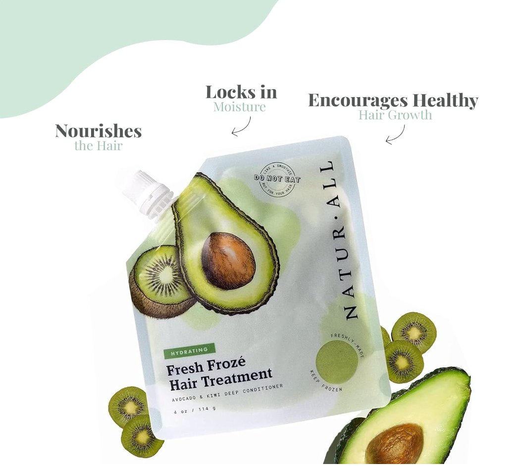 Tratamiento hidratante Fresh Frozé con aguacate + kiwi
