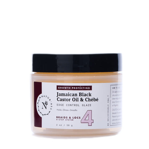 Jamaican Black Castor Oil with Chebe Edge Control Glaze
