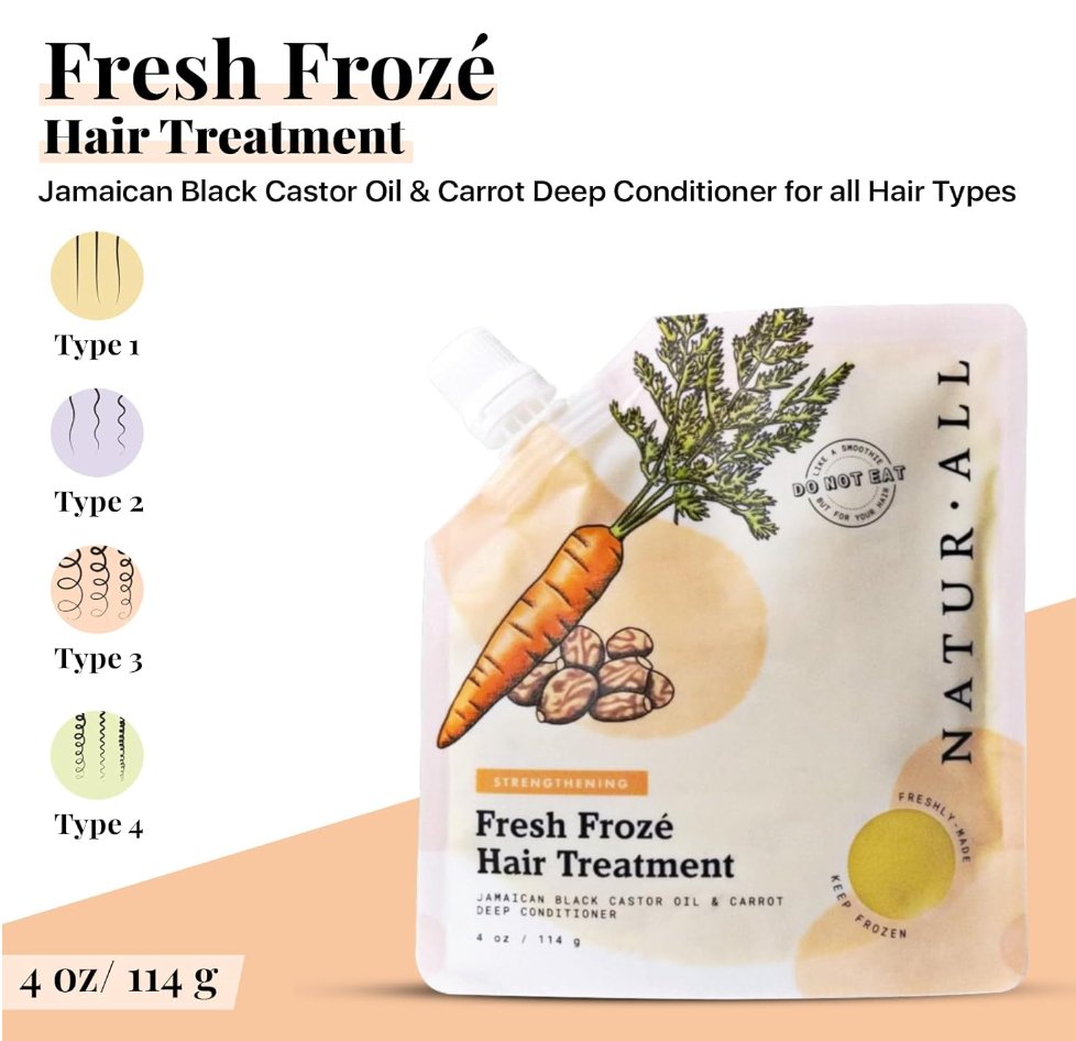Strengthening Fresh Frozé Treatment with Carrot + Moringa-Monoi