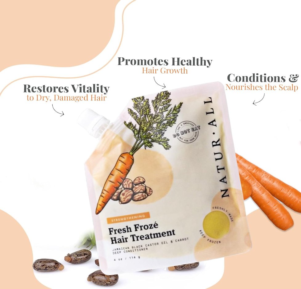 Strengthening Fresh Frozé Treatment with Carrot + Moringa-Monoi